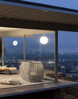 GRADIENT CRIB - MOON WHITE