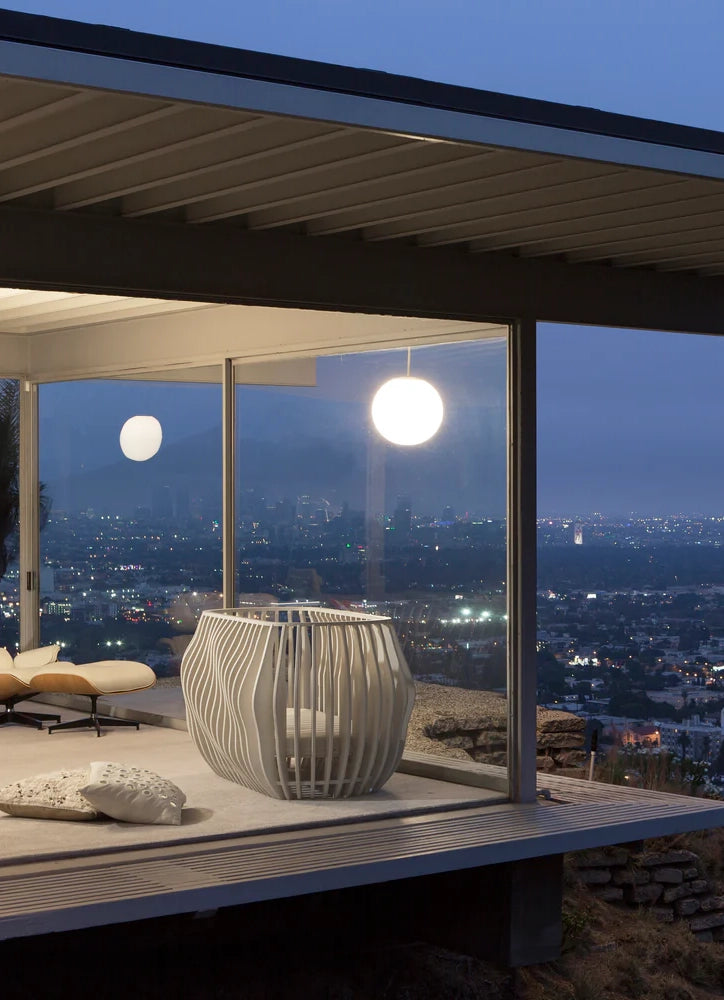 GRADIENT CRIB - MOON WHITE