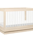 HARLOW 3-IN-1 CONVERTIBLE CRIB WITH TODDLER BED CONVERSION KIT - WASHED NATURAL/ACRYLIC