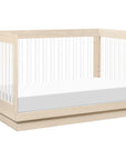 HARLOW 3-IN-1 CONVERTIBLE CRIB WITH TODDLER BED CONVERSION KIT - WASHED NATURAL/ACRYLIC