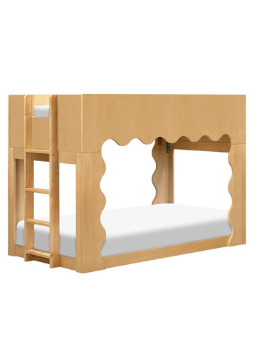 LIDO WAVE CONVERTIBLE BUNK BED - HONEY