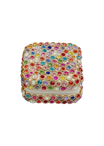 RAINBOW CRYSTAL JEWELRY BOX