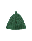 SOFT KNIT BEANIE - FOREST GREEN