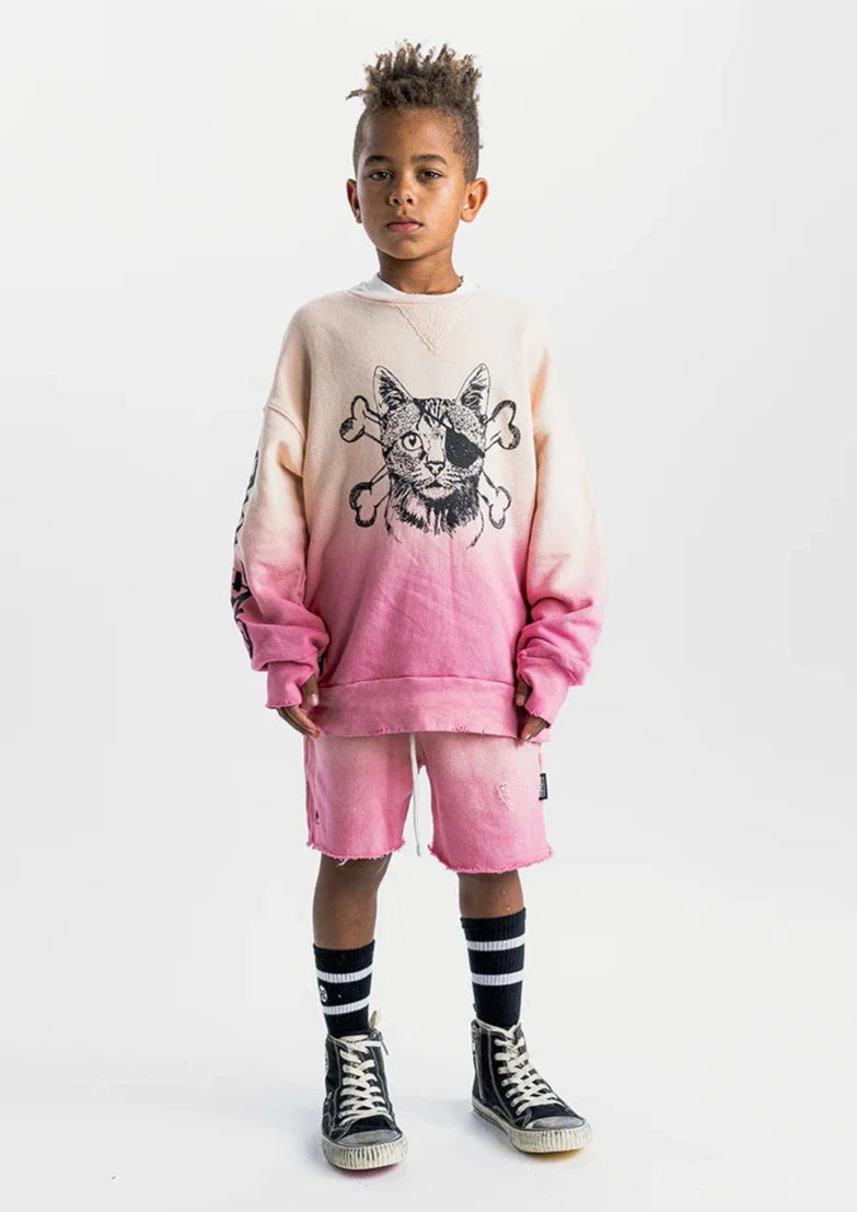 GRADIENT SWEATSHORTS