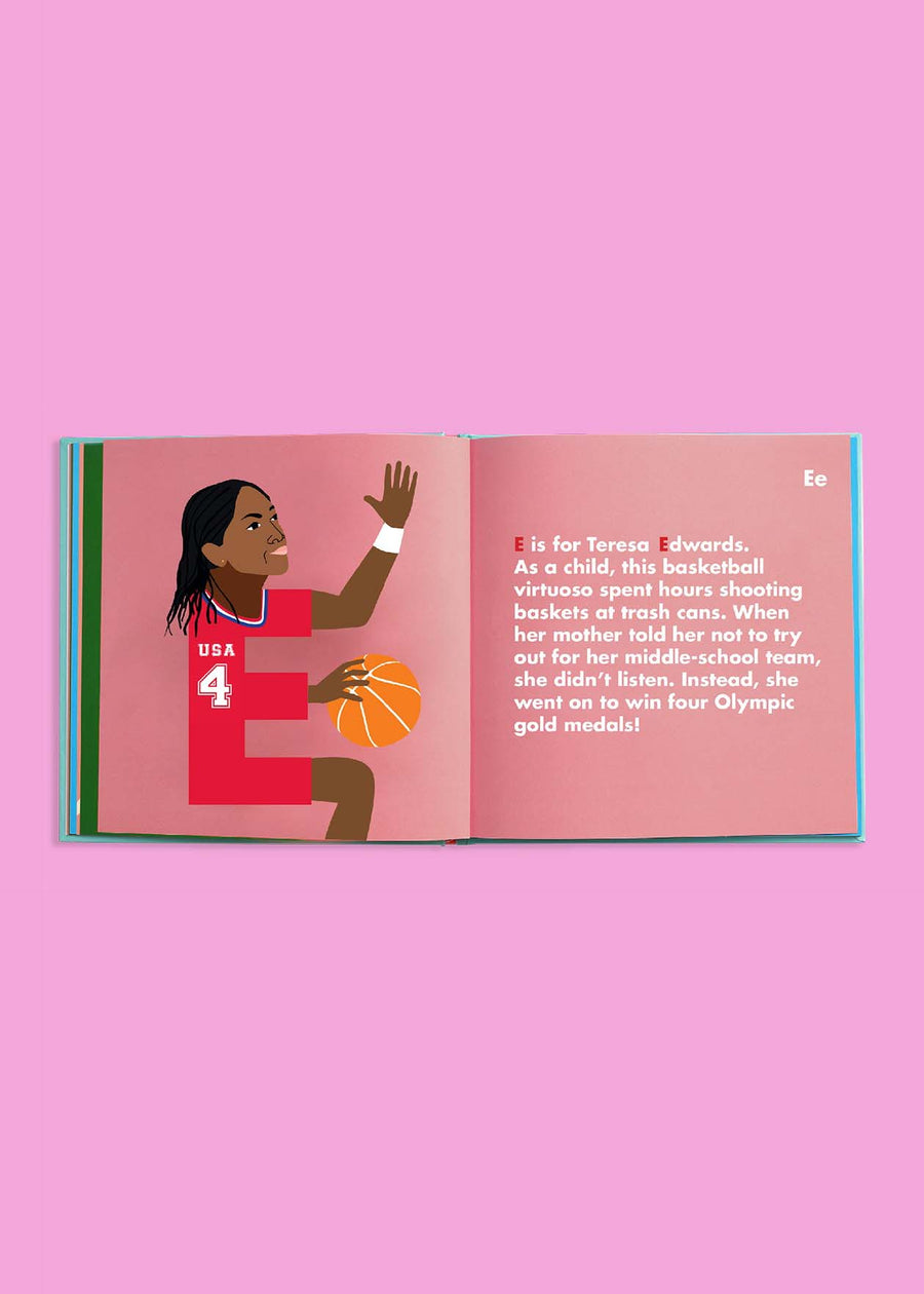SPORTS WOMEN LEGENDS ALPHABET BOOK