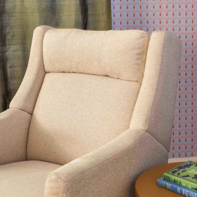 KIWI DELUXE POWER RECLINER AND SWIVEL GLIDER with Heat and Massage - Performance Beach Eco-Weave