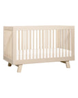 HUDSON 3-IN-1 CONVERTIBLE CRIB WITH TODDLER BED CONVERSION KIT - WASHED NATURAL