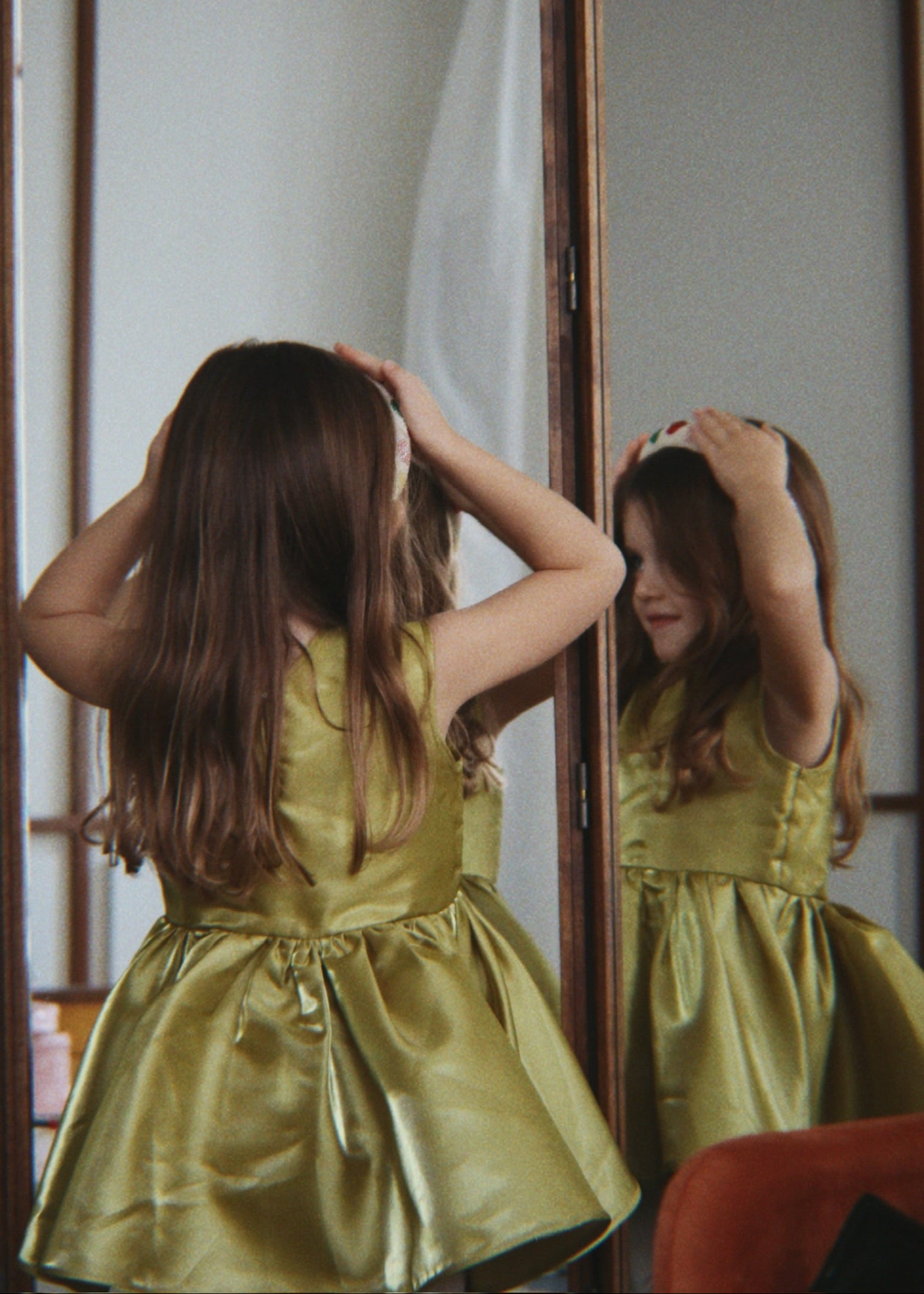 BELLIS SATIN DRESS