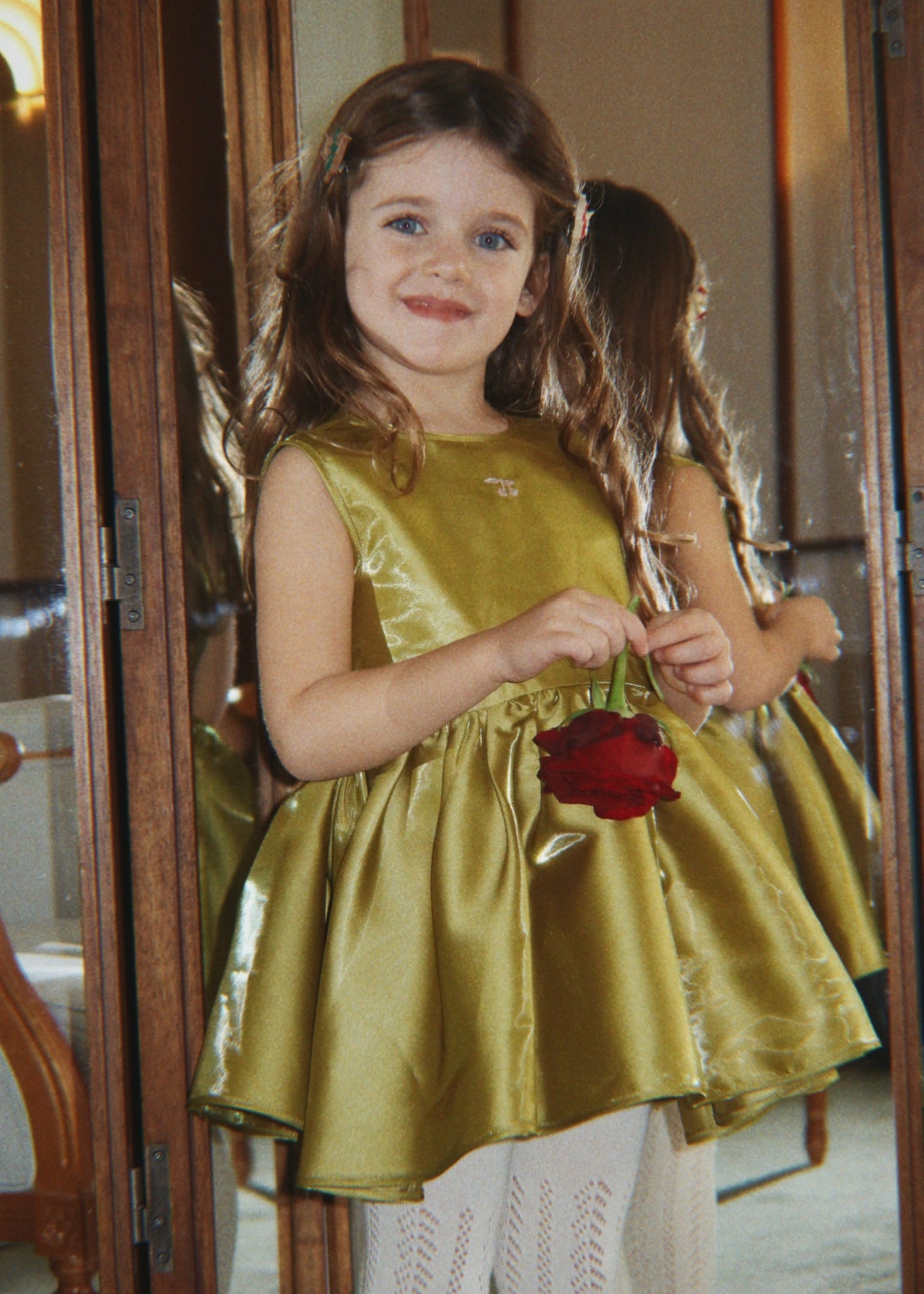BELLIS SATIN DRESS