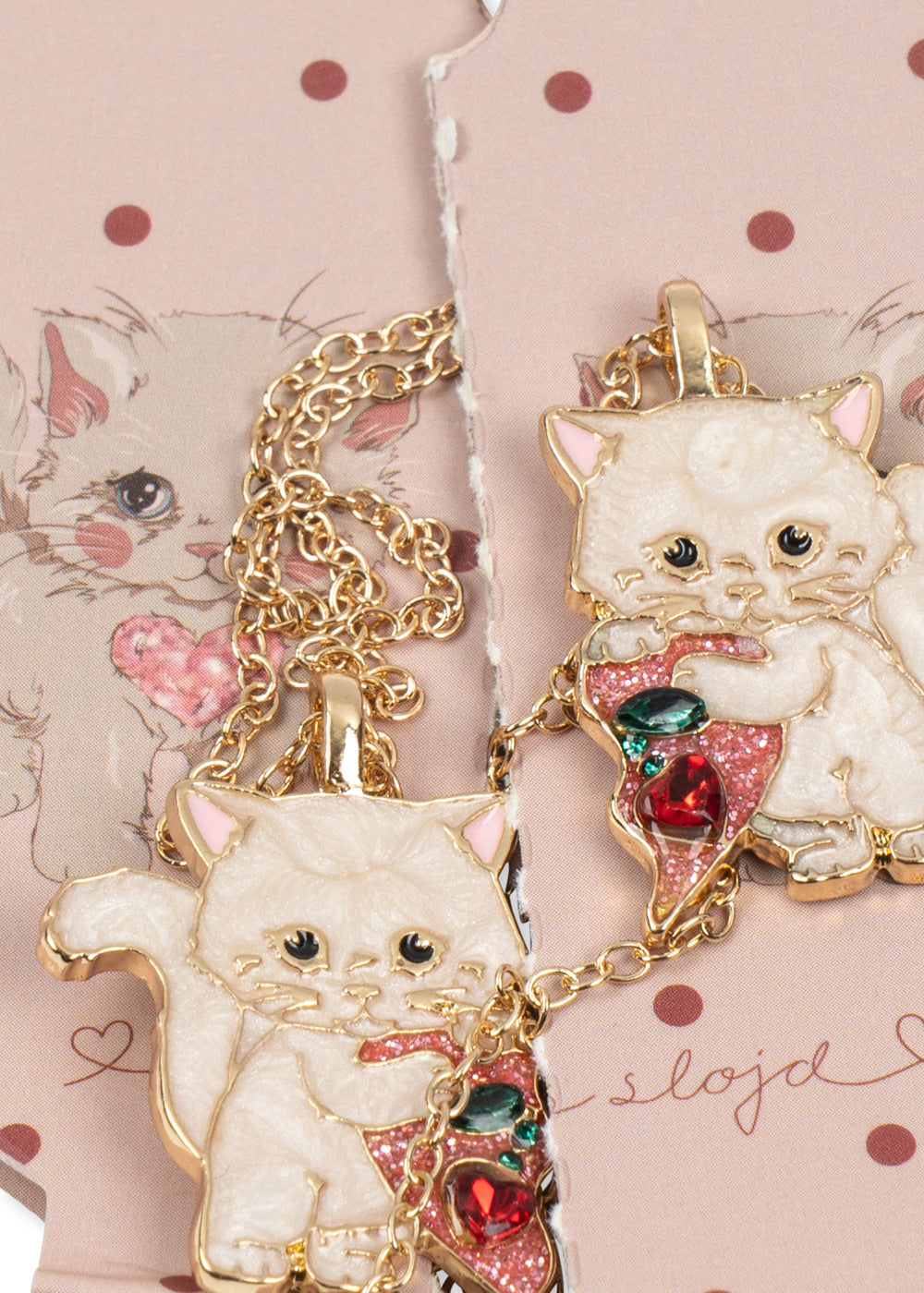 KITTY BESTIE NECKLACE SET OF 2