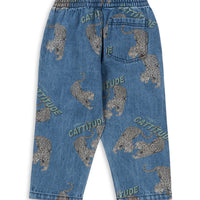 MAGOT CHEETAHS DENIM JEANS