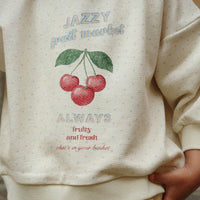 LOUPY LOU CHERRY SWEATSHIRT