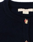 CATTIE KITTY BUTTON CARDIGAN