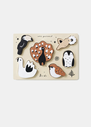 WOODEN TRAY PUZZLE - BIRDS