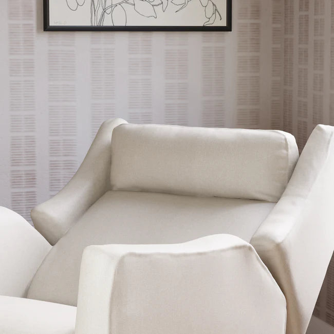 KIWI DELUXE POWER RECLINER AND SWIVEL GLIDER with Heat and Massage - Performance Cream Eco-Weave