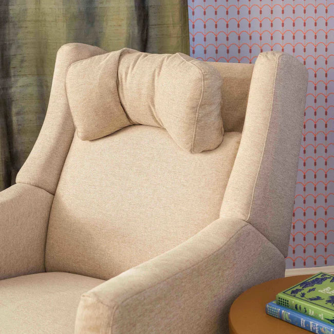KIWI DELUXE POWER RECLINER AND SWIVEL GLIDER with Heat and Massage - Performance Beach Eco-Weave