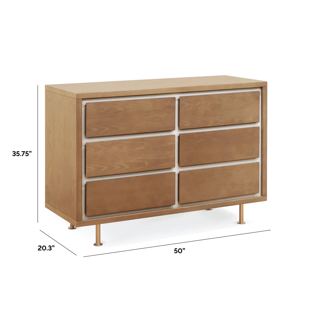 NOVELLA 6-DRAWER DOUBLE DRESSER