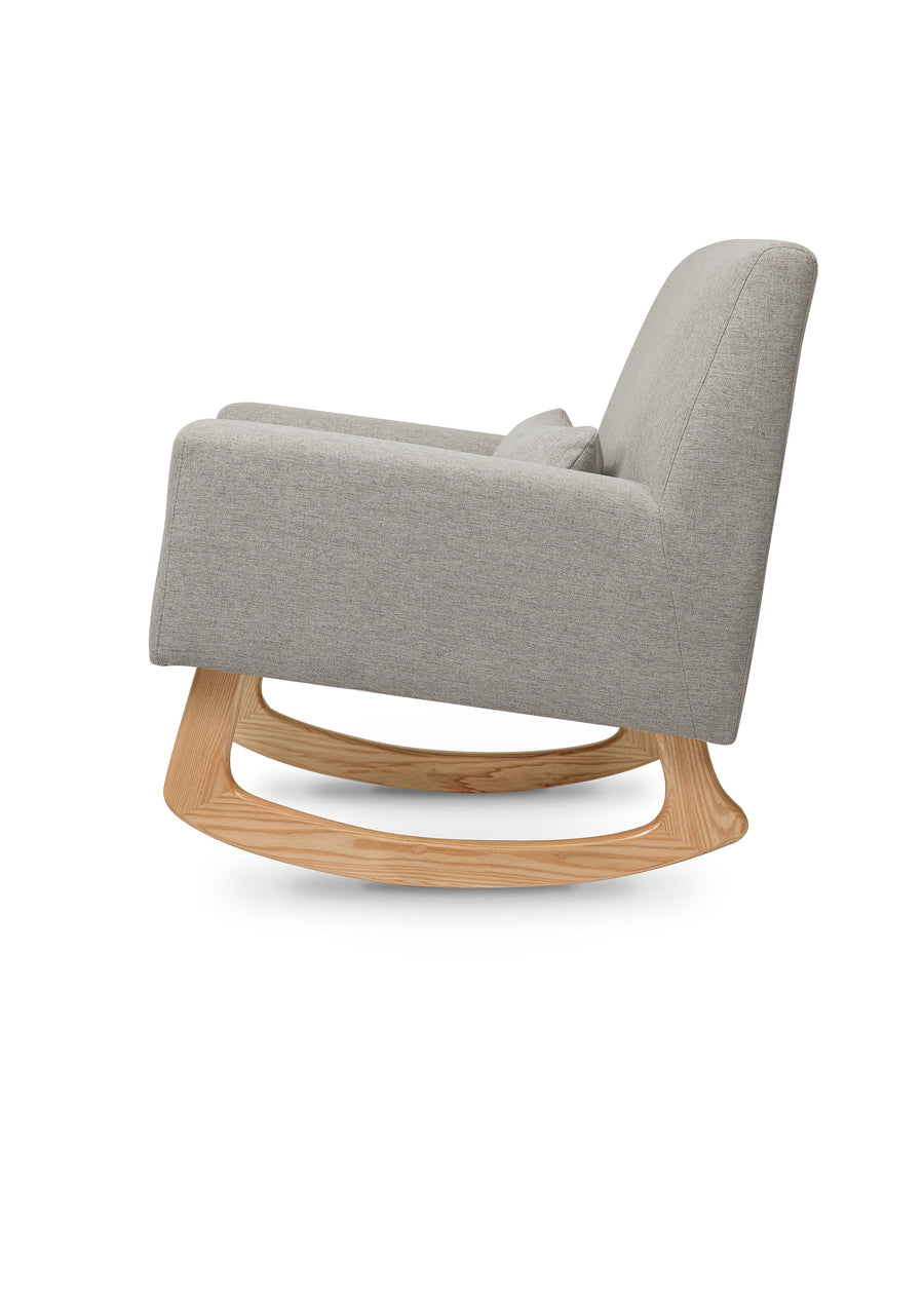 SLEEPYTIME ROCKER IN ECO-PERFORMANCE FABRIC - GREY - LEG COLOR OPTIONS