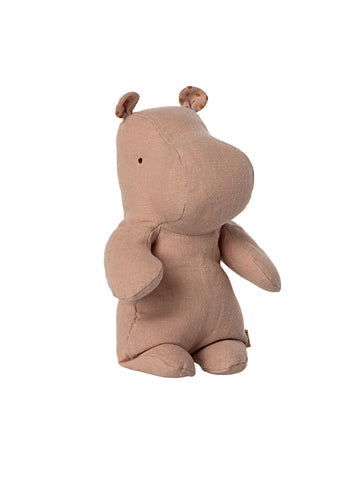 SAFARI FRIENDS - HIPPO - SMALL - ROSE