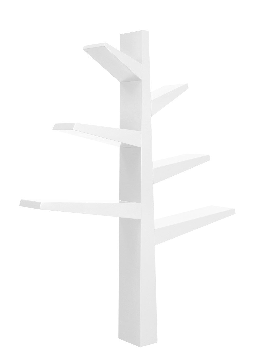 SPRUCE TREE BOOKCASE - WHITE