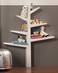 SPRUCE TREE BOOKCASE - WHITE