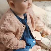 KNIT BABY CARDIGAN