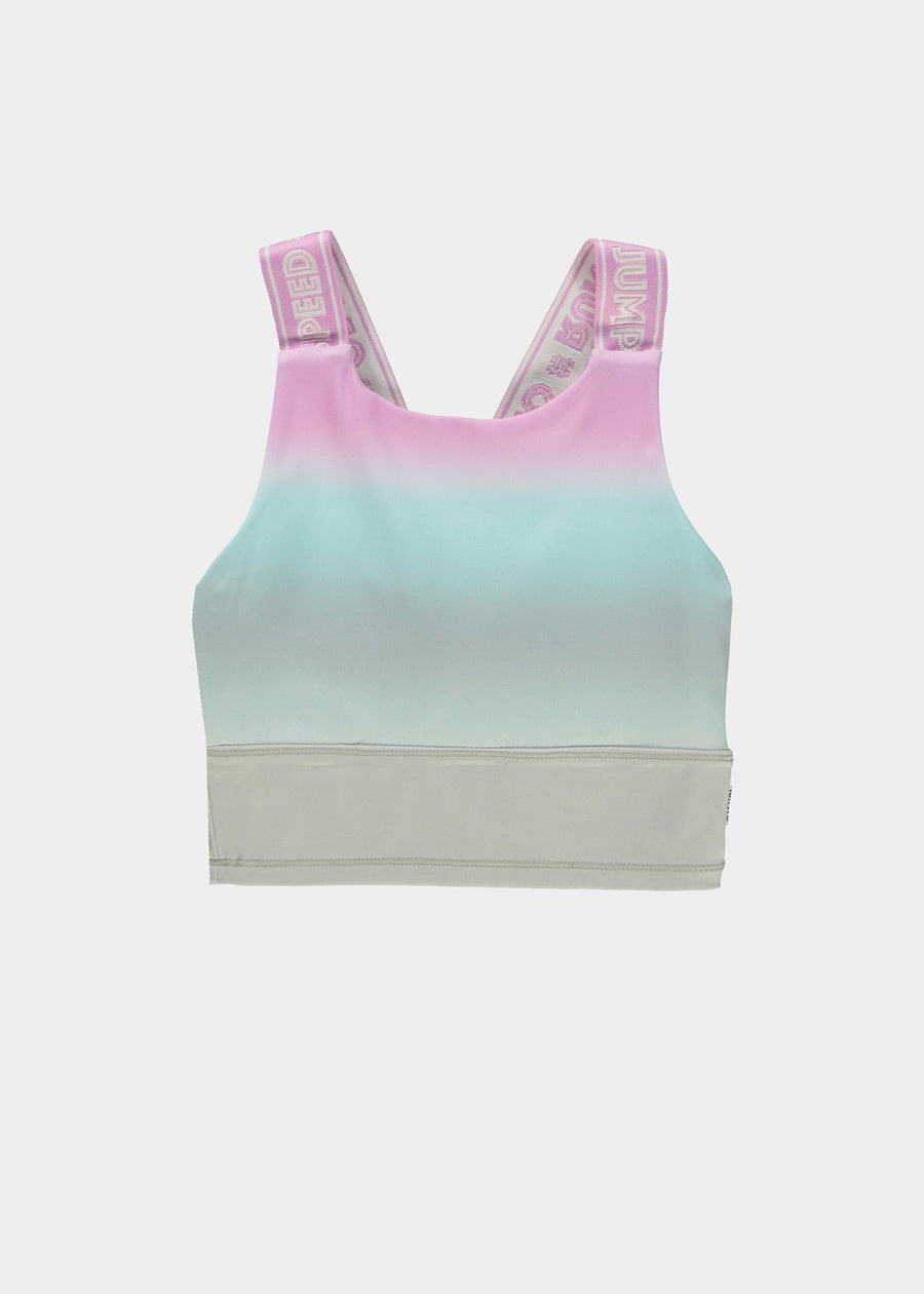 OLIVA ATHLETIC TOP - MISTY TIE DYE