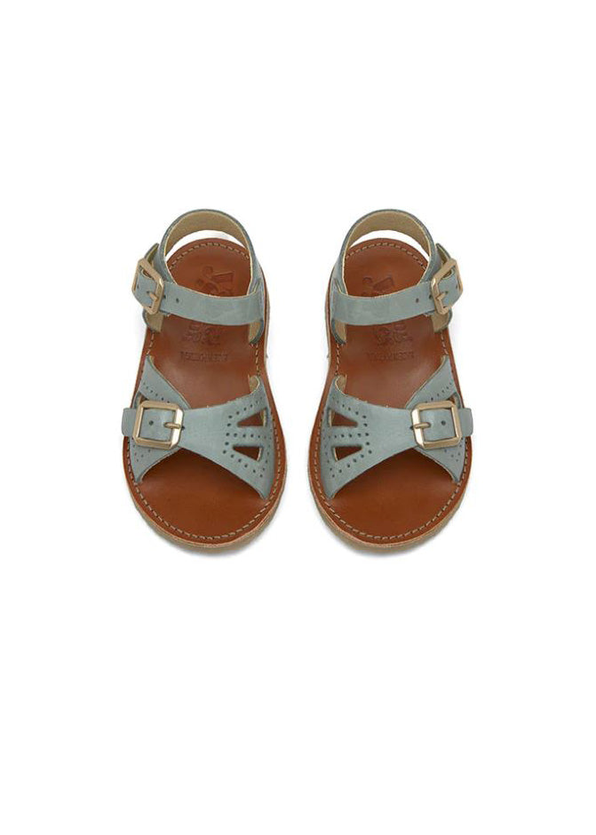 PEARL LEATHER SANDALS