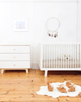 SPARROW CRIB - WHITE