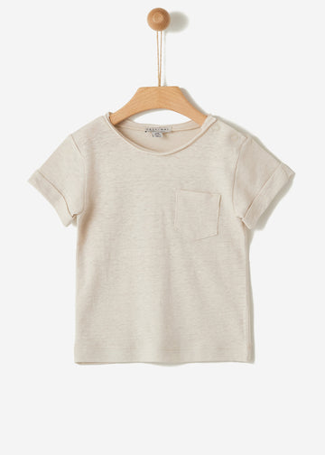 ROLL SLEEVE BABY TEE