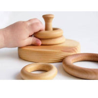 WOOD STACKING RINGS