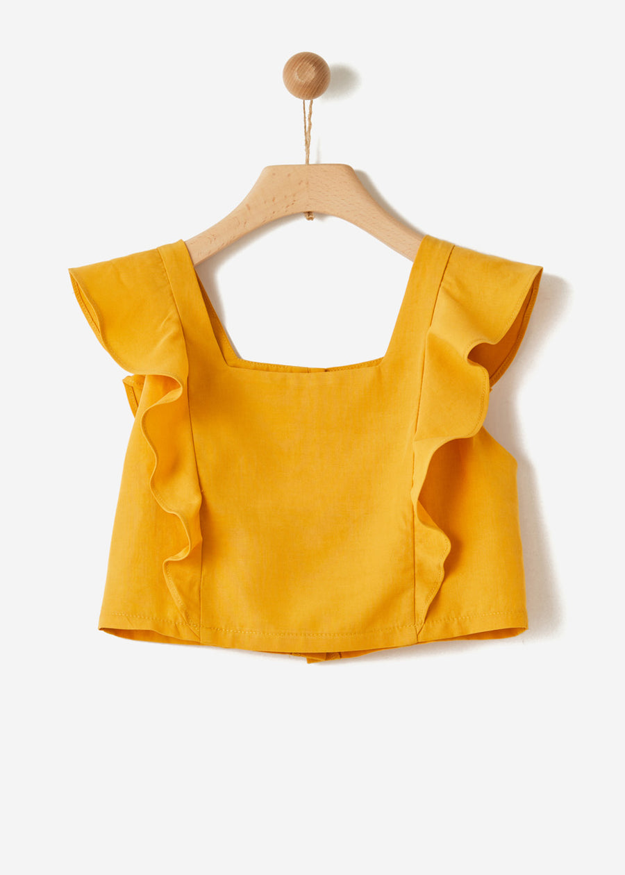 RUFFLE BLOUSE