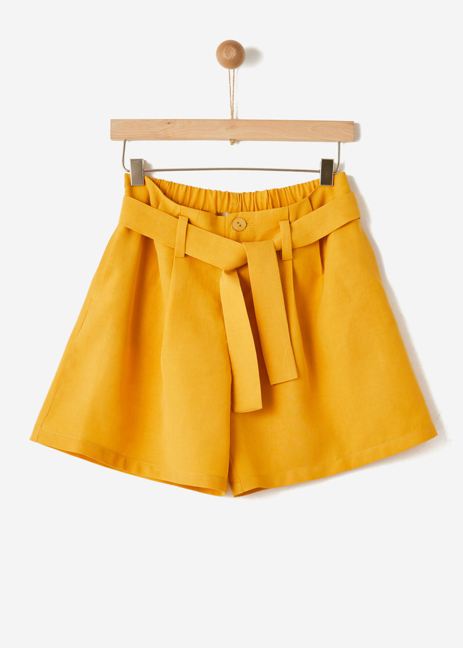 BELTED LONG SHORT