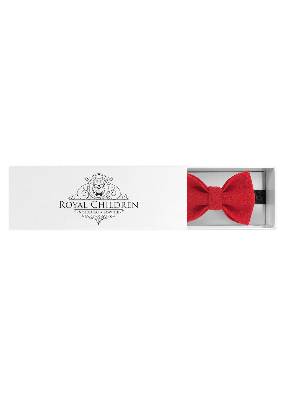ROYAL CHILDREN BOW TIE - RED