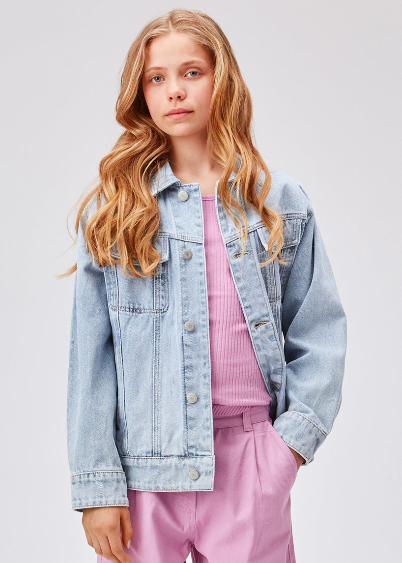 HENI DENIM JACKET - DENIM BLAST