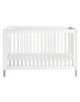 GELATO 4-IN-1 CONVERTIBLE CRIB WITH TODDLER BED CONVERSION KIT - WHITE