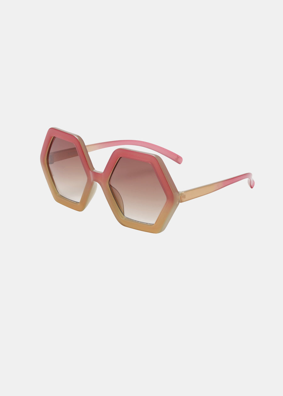 SKYLA HEXAGON SUNGLASSES