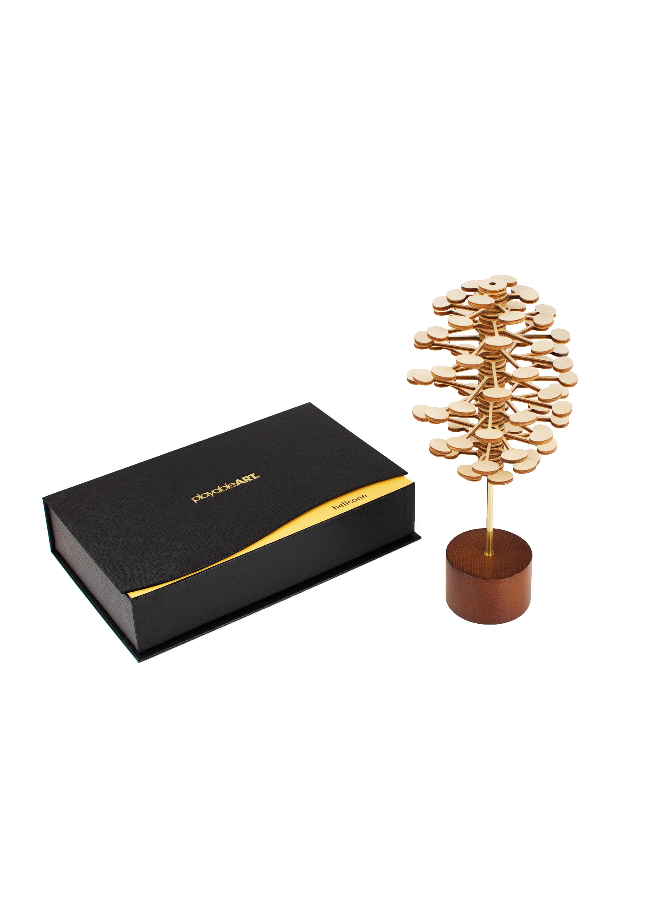 HELICONE KINETIC WOOD TOY – eggy