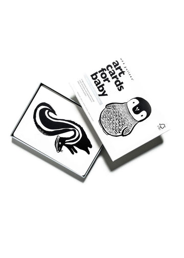 BLACK AND WHITE ART CARDS