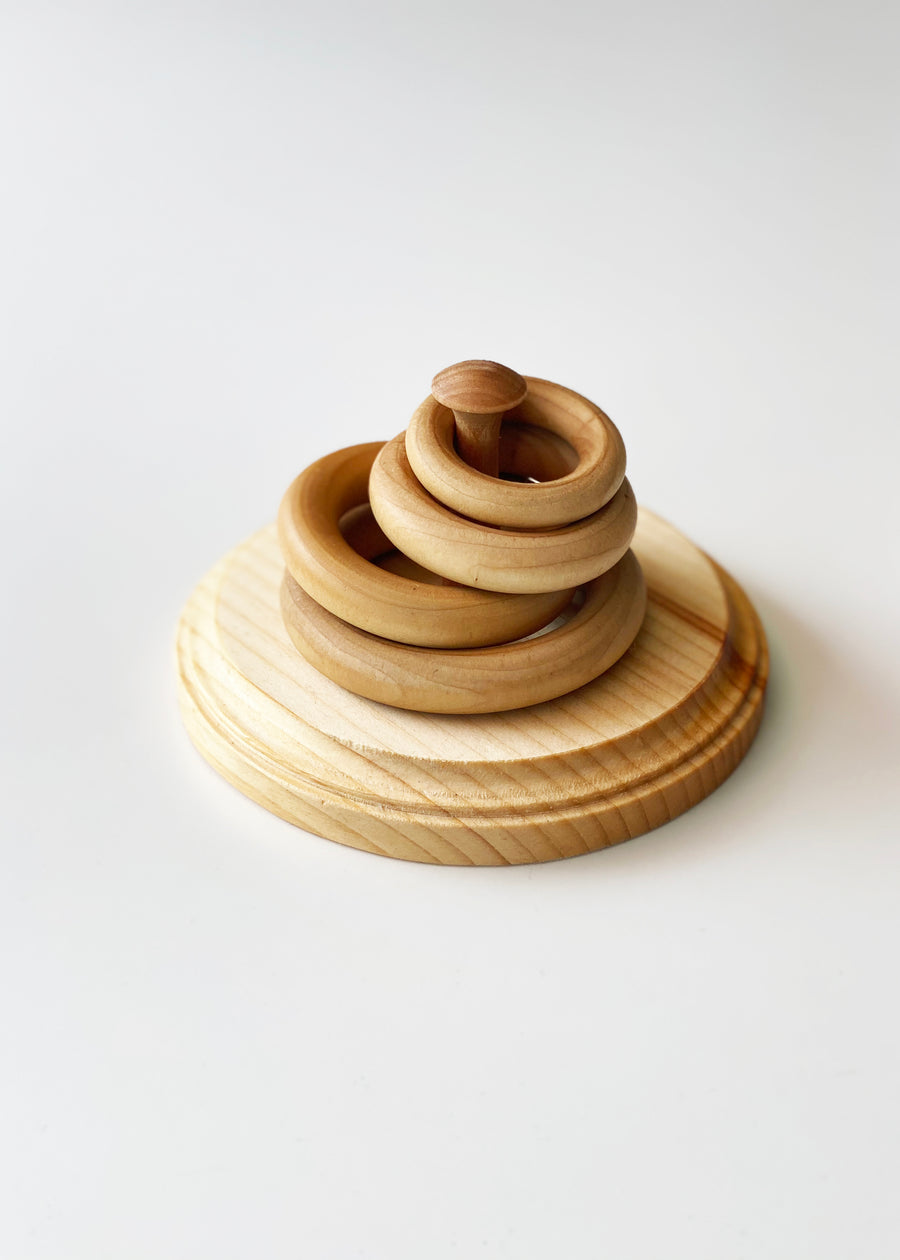 WOOD STACKING RINGS