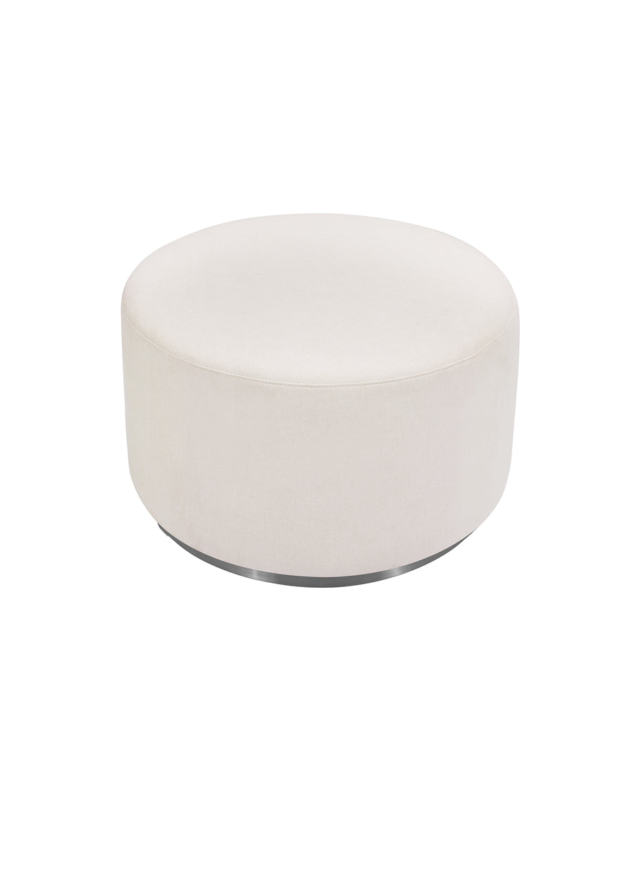 TUBA GLIDING OTTOMAN IN ECO-PERFORMANCE FABRIC - COLOR OPTIONS