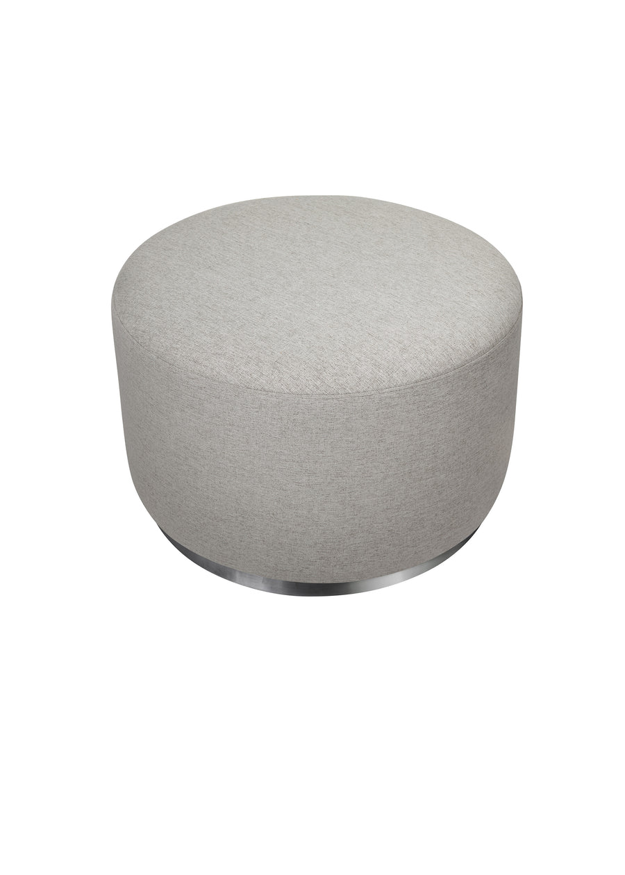 TUBA GLIDING OTTOMAN IN ECO-PERFORMANCE FABRIC - COLOR OPTIONS