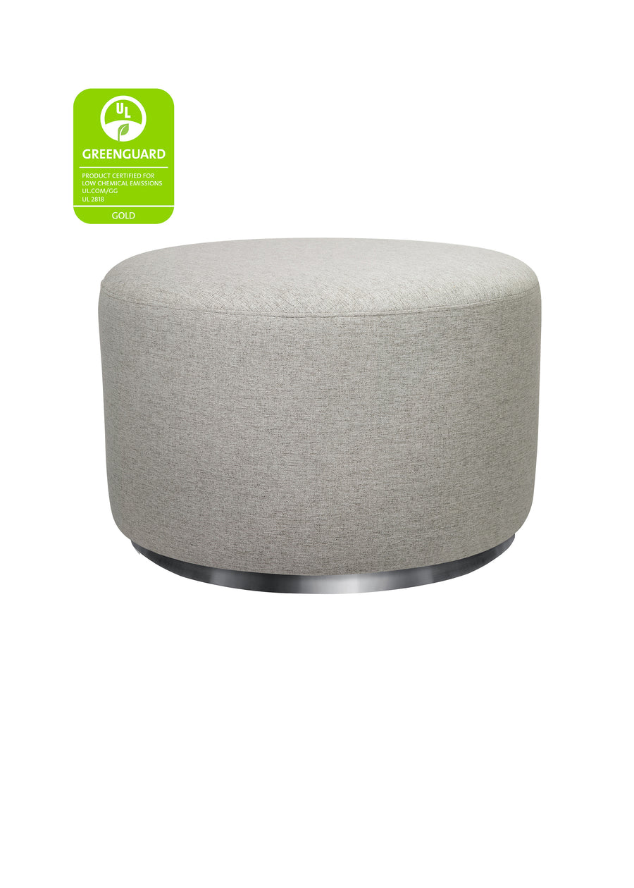 TUBA GLIDING OTTOMAN IN ECO-PERFORMANCE FABRIC - COLOR OPTIONS