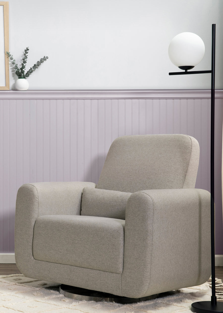 TUBA EXTRA WIDE SWIVEL GLIDER IN ECO-PERFORMANCE FABRIC
