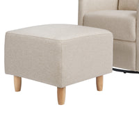 TOCO SWIVEL GLIDER AND OTTOMAN IN ECO-PERFORMANCE FABRIC