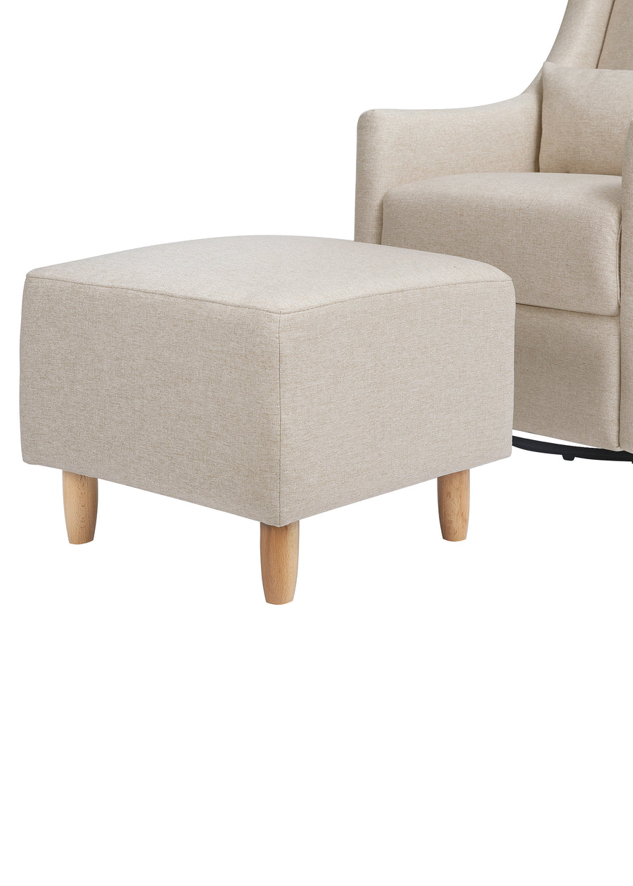 TOCO SWIVEL GLIDER AND OTTOMAN IN ECO-PERFORMANCE FABRIC