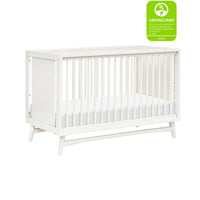 PEGGY 3 IN 1 CONVERTIBLE CRIB WITH TODDLER BED CONVERTIBLE KIT