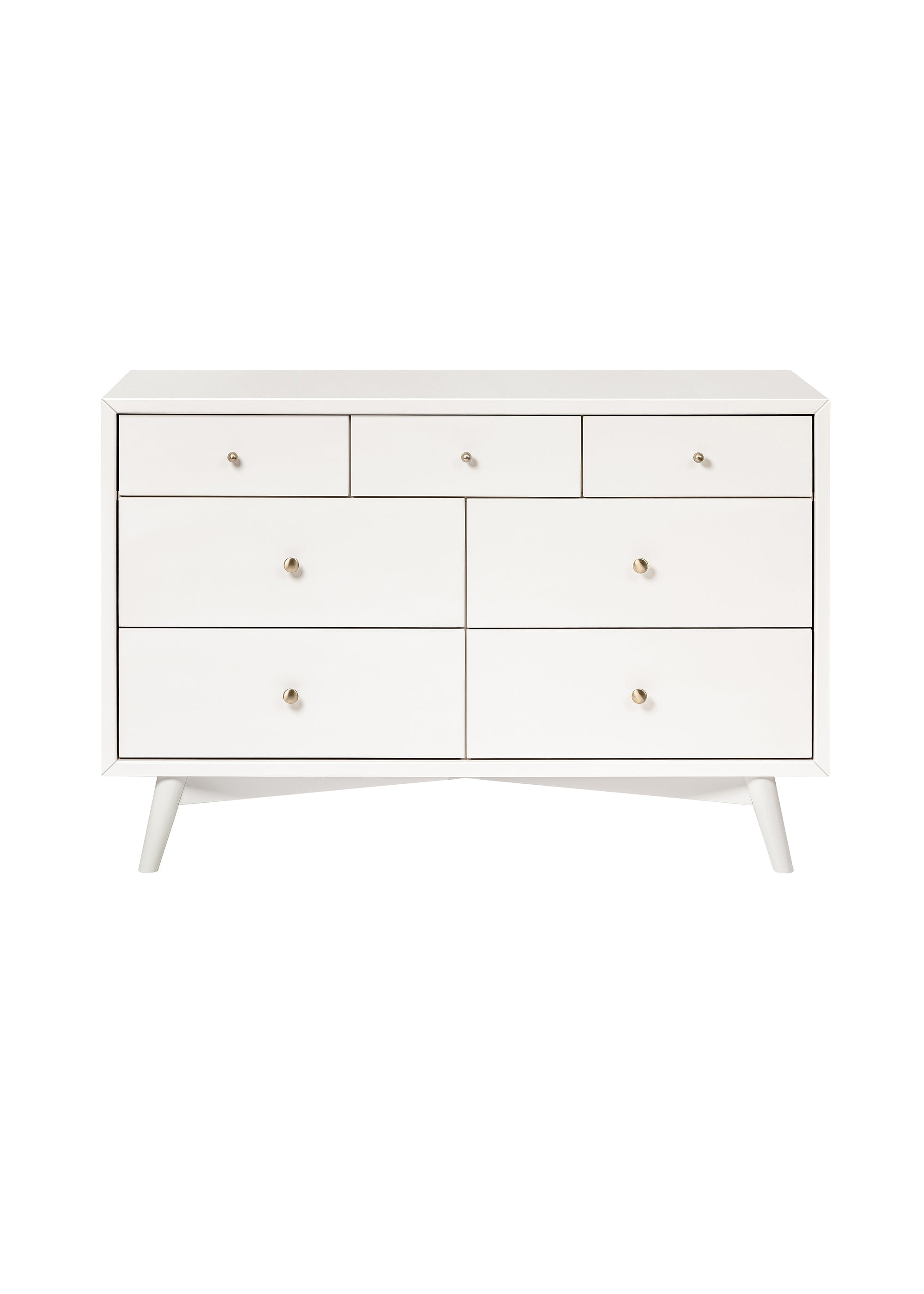 PALMA 7 DRAWER ASSEMBLED DOUBLE DRESSER
