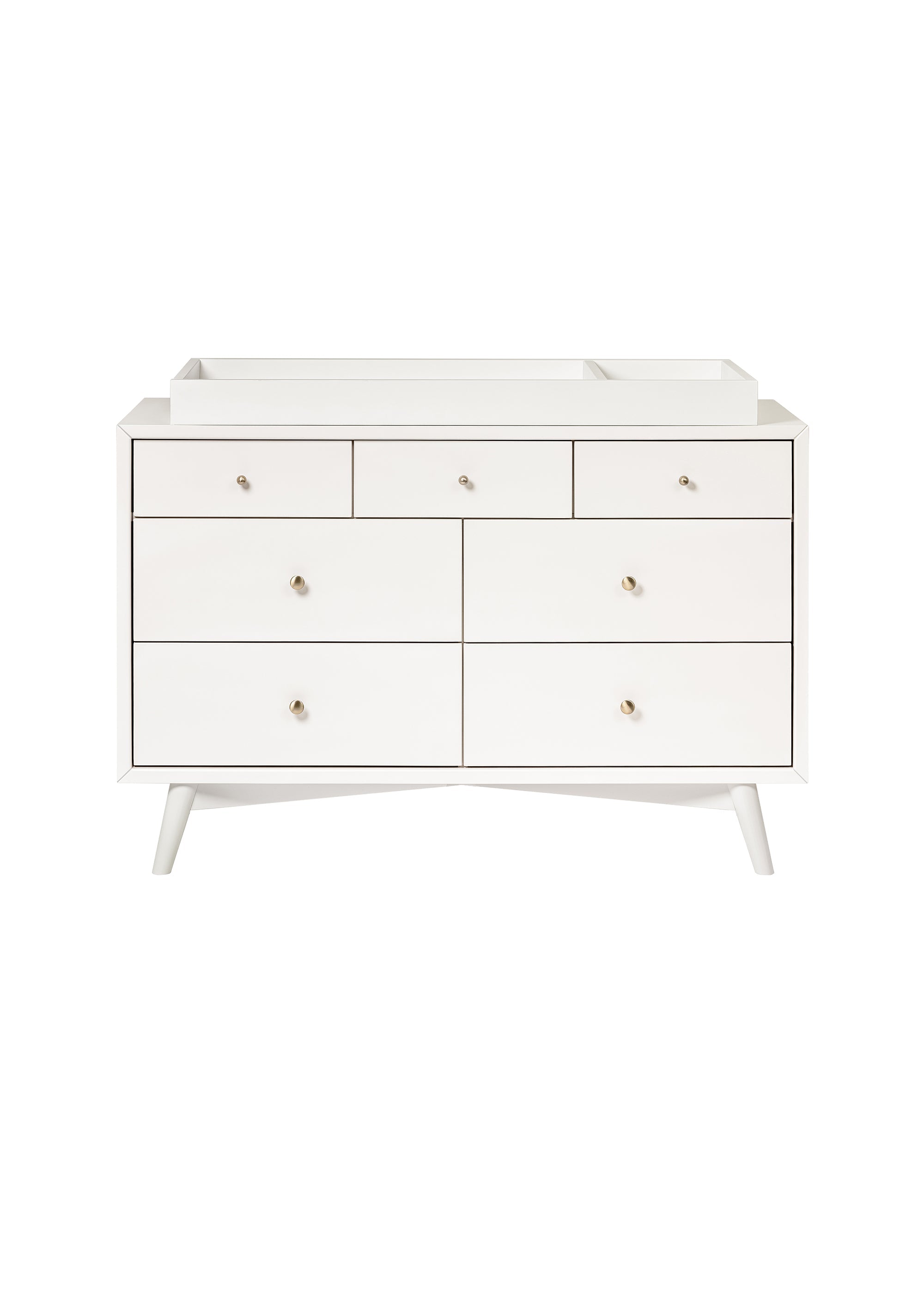 PALMA 7 DRAWER ASSEMBLED DOUBLE DRESSER