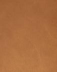 NAKA STORAGE OTTOMAN - TAN VEGAN LEATHER